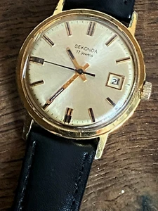 Vintage Sekonda 17 Jewel GP Mens Watch in Good Working Order - Picture 1 of 20