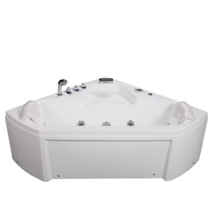 Whirlpool Badewanne Spa Whirlwanne Uster LED, Ozon, Heizung Düsen Kopfstütze - Bild 1 von 11