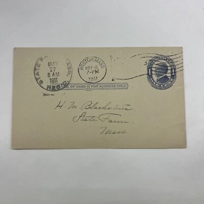 US SC UX22 Boston MA 5-16-11 7pm #B89 - Image 1 of 2