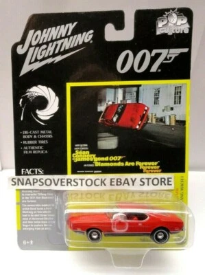 2020 JOHNNY LIGHTNING 1/64 JAMES BOND 007 DIAMONDS ARE FOREVER 71 MUSTANG MACH 1 - Image 1 of 4