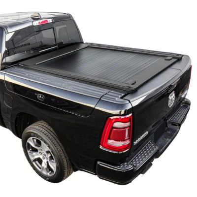 Cubierta rígida retráctil MR Tonneau ajuste impermeable 2009-2025 RAM 1500 Rambox 5,7 ft Foto 1 de 4