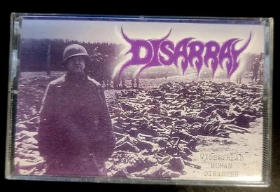 Disarray "Widespread Human Disaster" 1995 Cassette (Innervoid) - Image 1 of 4