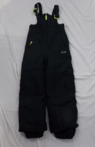 Unisex Kids Size Small 6-7 CHAMPION Bib Snowpants Black Venture Dry - Picture 1 of 3