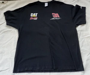 Camiseta vintage Cat Racing Jeff Burton Breaking New Ground 2009 Nascar 2XL - Imagen 1 de 5