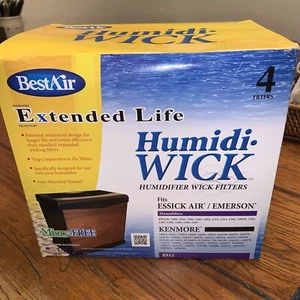 Best Air ES12 Extended Life Humidifier Replacement Wicks, 4-Pack - Picture 1 of 4