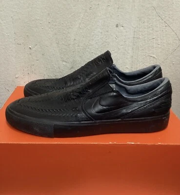 ZAPATOS DEPORTIVOS NIKE ZOOM STEFAN JANOSKI BRIEF RM NEGROS ARTESANALES TALLA 8 AR4883-001 Foto 1 de 4