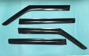 WINDOW SHADE RAIN GUARD VISOR For '2011-'2016 Suzuki Swift Hatchback 5D - Imagen 1 de 5