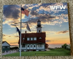 VFW Patriotic 2022 Calendar - NEW - Picture 1 of 2