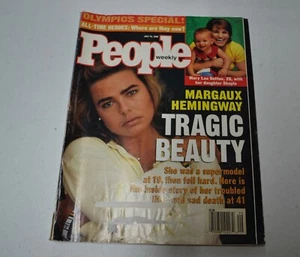 Vintage People Magazine July 15 1996 Margaux Hemingway Olympics Special - Picture 1 of 2