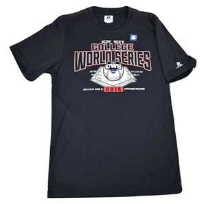 Russell Athletic Mens 2015 College World Series Baseball Dri-Power Shirt New S - Picture 1 of 1