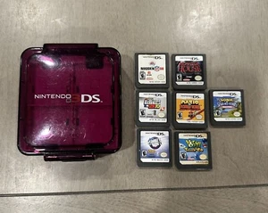 Lot Of 7 DS Games W/Case Mario, Madden, Yoshi, Sonic, Monster House And More SU2 - Picture 1 of 8