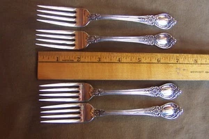 STERLING Dinnerforks-(4) Stanton Hall-230 grams-looks unused - Picture 1 of 10