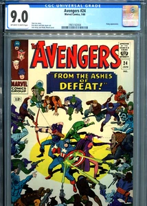 Avengers #24 (Marvel 1966) certificado CGC 9,0 - Imagen 1 de 3