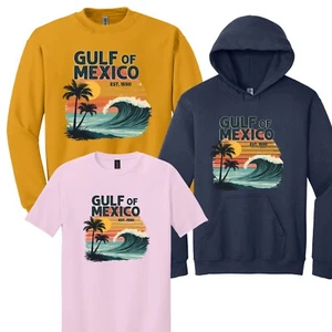 Historisches Golf von Mexiko T-Shirt, Retro Golfküste, Golfo de Mexico, Golfküste - Bild 1 von 20