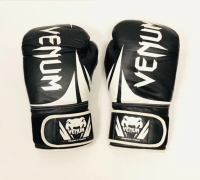 Guantes de Boxeo Venum 16oz Blanco Negro Adulto Foto 1 de 4