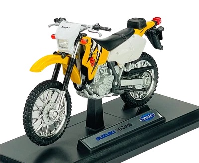 WELLY SUZUKI DR-Z400S 1:18 DIE CAST MODEL NEW LICENSED MOTORCYCLE - Image 1 of 4
