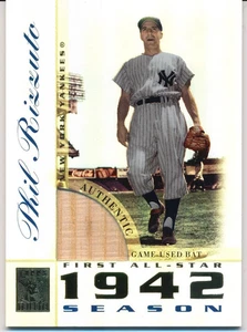 2003 Topps Tribute Perennial All-Star Relics Phil Rizzuto Bat - Bild 1 von 2