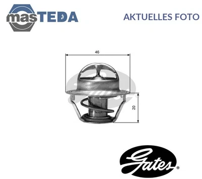 TH03088G1 KÜHLFLÜSSIGKEIT KÜHLER THERMOSTAT GATES FÜR NISSAN MICRA I 1L,1.2L - Image 1 of 4