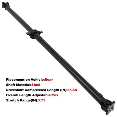 Rear 936-025 Driveshaft For Acura MDX 2010 2011 2012 2013 85.58in 40100STXA52 Foto 1 de 4