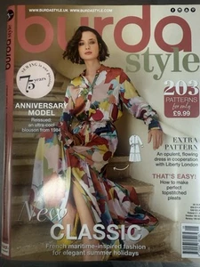 Burda Style magazine 5/2025: 203 Patterns 1984 Reissued Blouson 75th Anniversary - Picture 1 of 1