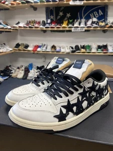 Amiri Stars Low Top weiß schwarz Gr. 10 - Bild 1 von 10