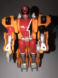 "Figura Power Rangers Mega Morphin Red Power Ranger T29 Bandai 2005 5""" - Imagen 1 de 2