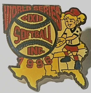 DIXIE SOFTBALL INC. -- PIN SERIE MUNDIAL 1996 - Imagen 1 de 3