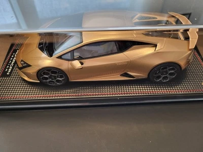 LAMBORGHINI HURACAN TECNICA 1/18 Oro Elios MR COLLECTION MODELS  - Immagine 1 di 4