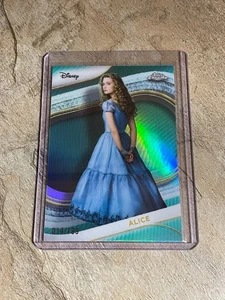 2025 Topps Chrome Disney Alice Teal Refractor #014/199 - Picture 1 of 3