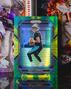 2022 Panini Prizm #304 Matt Corral Hyper Prizm /175 Rookie - Picture 1 of 2