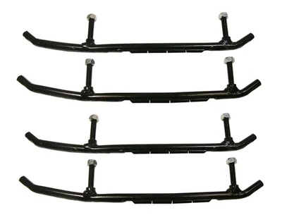 2 Sets of Bottom Line 4" Carbides for Yamaha Tuner Skis fits 2013-2022 Models - Image 1 of 2