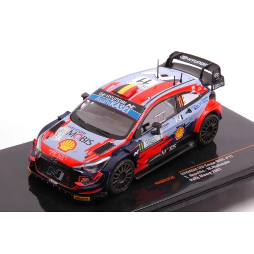Ixo Model HYUNDAI i20 COUPE WRC N.11 RALLY MONZA 2021 NEUVILLE/WYDAEGHE 1 43