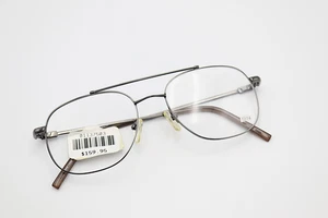 Monturas de gafas TECHNOlite Flex TLF 707 GM Gunmetal 55-18-145 Aviator T274 - Imagen 1 de 12