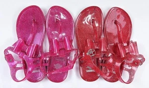 Gymboree Girl Size 2 3 2015 Desert Dreams Star Spangled Summer Jelly Sandals GUC - Picture 1 of 6