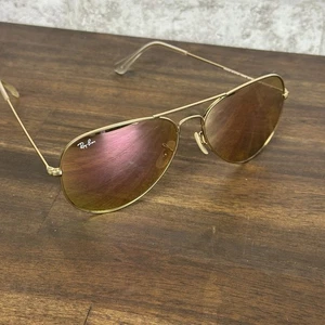 Ray-Ban Aviator Sunglasses RB3026 Gold Frame 112/22 4375 - Picture 1 of 8