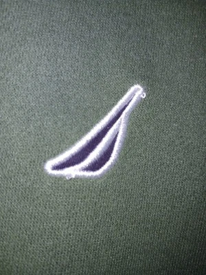 Nautica Crewneck Sweatshirt Dark Green XXL Used - Image 1 of 4