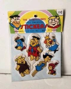 Vintage 1978 H.B.P Inc. Puffy The FLINTSTONES Stickers - NEW Hanna Barbera - Bild 1 von 2