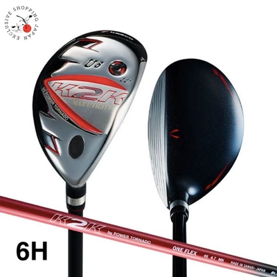 Kasco K2K MAX One Length Utility Hybrid Club 6H 26° One Flex Graphite Shaft 2025 - Image 1 of 4