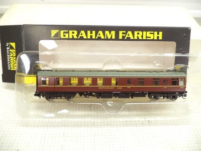Graham Farish 374-121 N-Gauge RU Restaurant Car BR Maroon - Image 1 of 2
