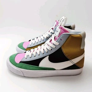 Nike Blazer Mid '77 SE Kids Shoes Multicolor Youth's Sz 5Y Sneakers FJ2952-001 - Picture 1 of 11