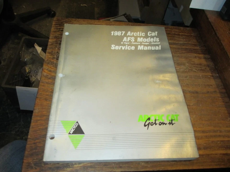 Arctic Cat снегоход заводской 1987 сервис руководство AFS El Tigre Pantera 2254-352 - Изображение 1 из 1