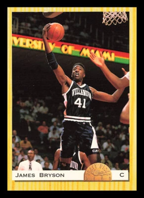 James Bryson #17 1993 Classic Draft Picks Villanova Wildcats - Image 1 of 2