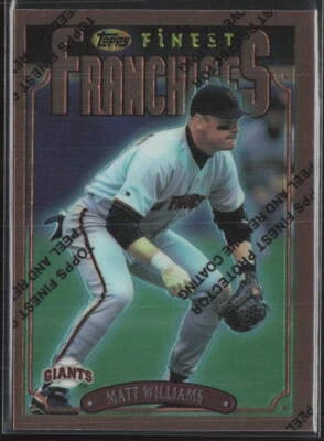 1996 Finest #342 Matt Williams - Image 1 of 2