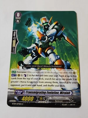 Cardfight!! Vanguard Transmigrating Evolution Miraioh BT09/074EN C CFV EX  - Image 1 of 4