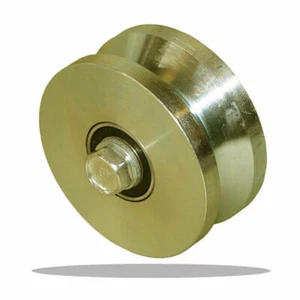 Bobco Metals 4" Premium V-Groove Wheel - 1250 lbs capacity | 1 Piece - Picture 1 of 1