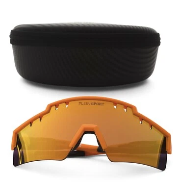 Gafas de sol deportivas PHILIPP PLEIN marco naranja tigre AACA MES0205 SXV005N 86 para hombre Foto 1 de 4