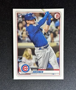 Carta Baseball 2020 Bowman Nico Hoerner #72 Rookie RC Chicago Cubs - Foto 1 di 2