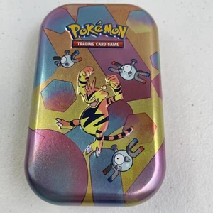 Pokemon 2023 Mini Tin Electabuzz ONLY TCG Scarlet & Violet 151 NO CARDS Pokémon - Picture 1 of 3