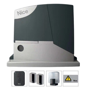 Kit Automazione Motore Per Cancelli Scorrevoli ROAD NICE RDKCE RD400 400kg 24v - Imagen 1 de 1
