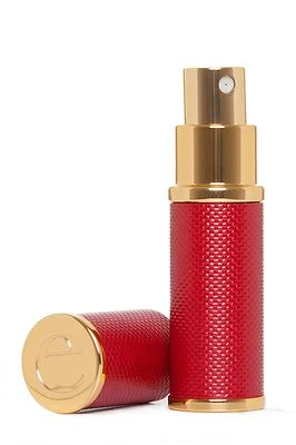 THE ESSENTIAL ATOMIZER COMPANY Handbag, Travel & Pocket Perfume Atomiser ~ 10ml~ Red ~ *Small Imperfections*